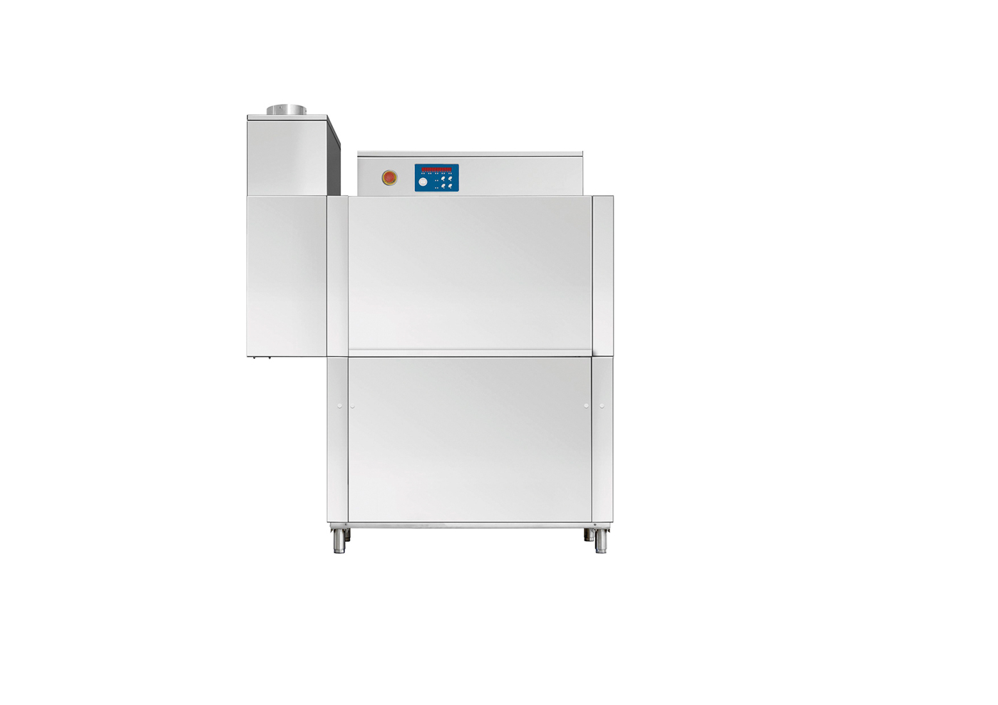 Bartscher Korbtransport-Spülmaschine KTS500 R |Gläser-Höhe max.: 450 mm | Maße: 138 x 71,5 x190,0 cm. Gewicht: 200 kg