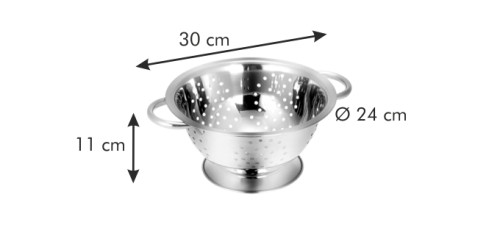 Seiher mit Fuß GrandCHEF ø 24 cm