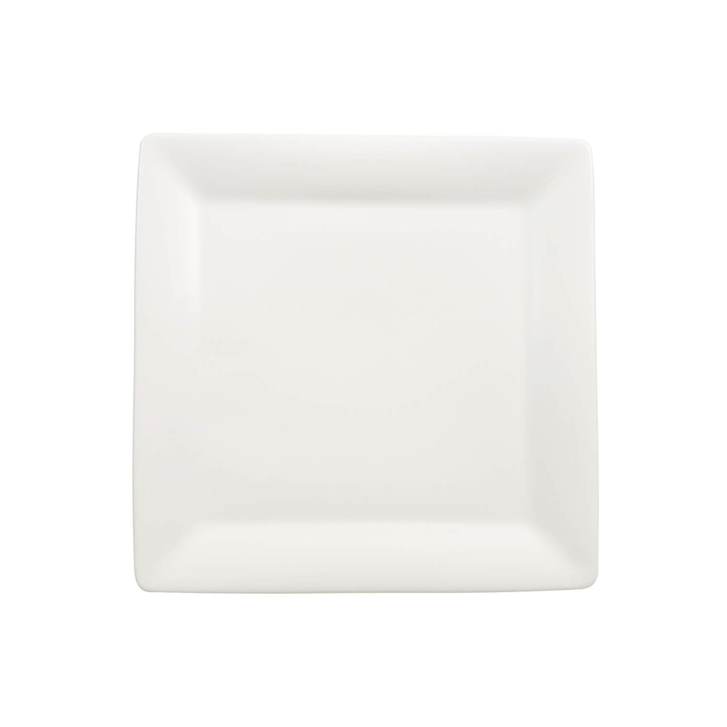 Villeroy und Boch Teller flach quadratisch - Maße: 22 x 22 cm / Ser.: Pi Carré