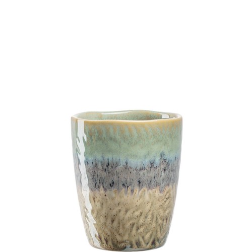Becher 300ml grün/anthr./beige - Leonardo