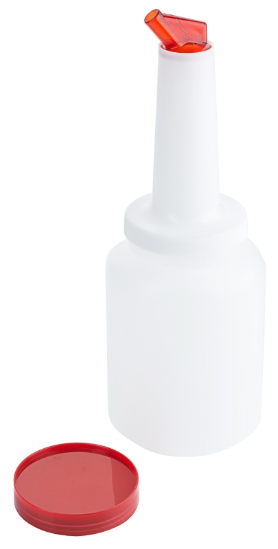 Mix-/ Vorratsbehälter 2 l Deckel: rot