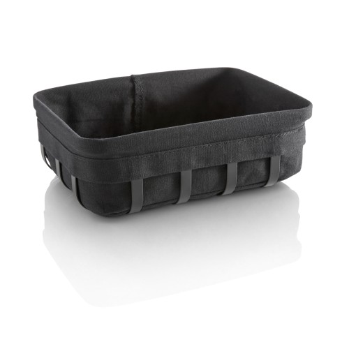 WMF Brotkorb M Edelstahl schwarz beschichtet | Maße: 22 x 16 x 7,5 cm