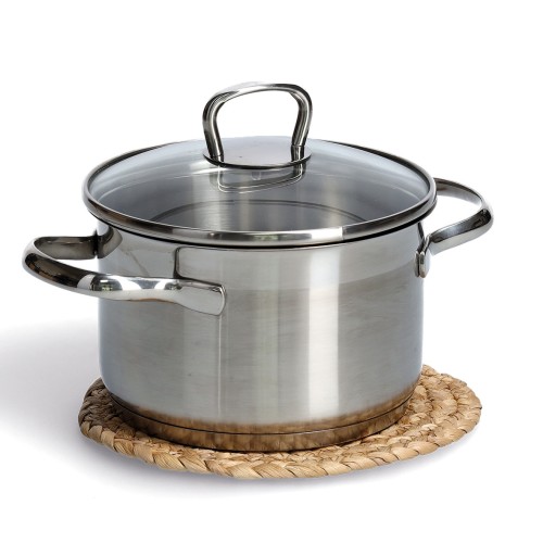 Topfuntersetzer, Wasserhyazinthe, natur. Ø: 210 mm. .