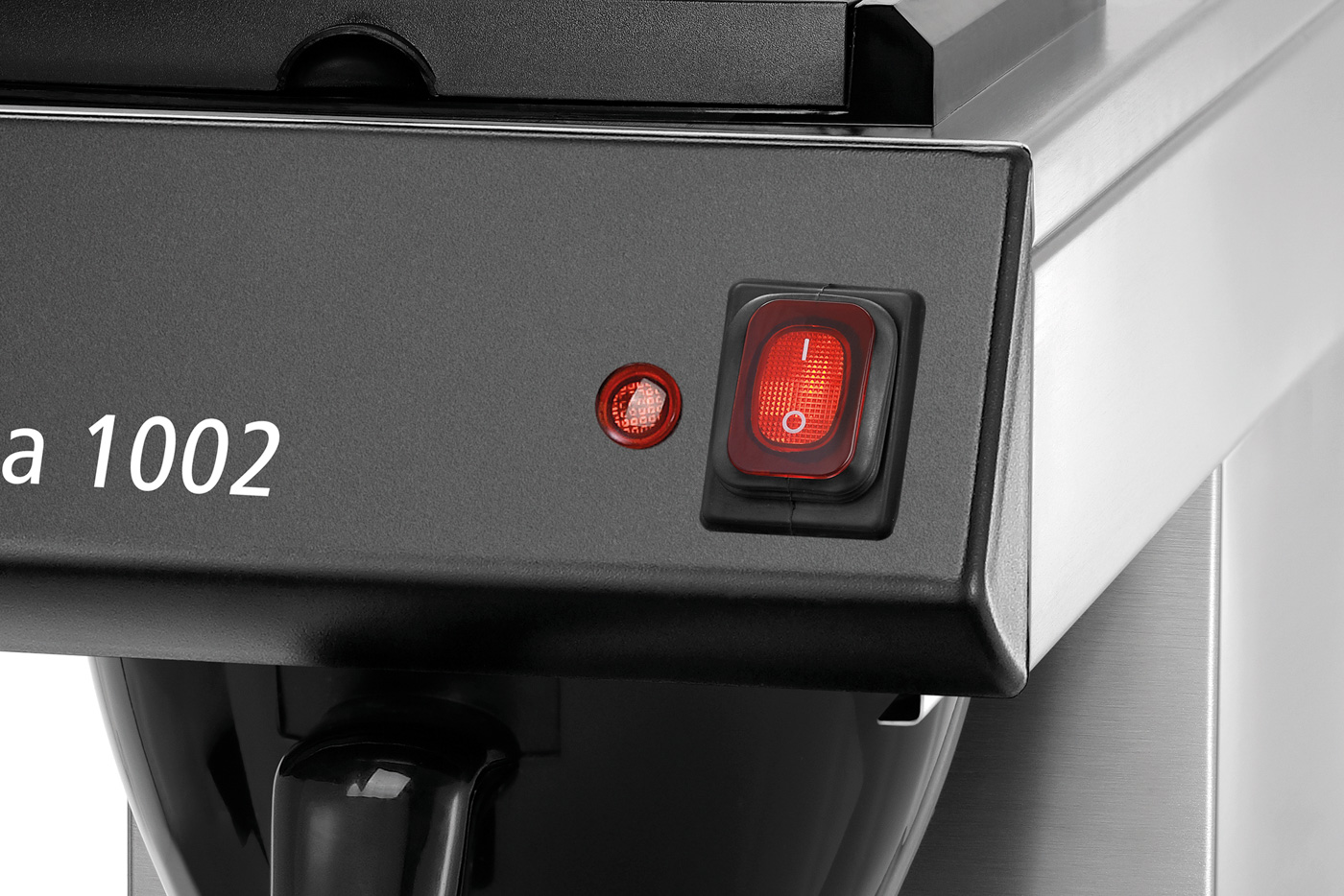 Bartscher Kaffeemaschine Contessa 1002 |Steuerung: Kippschalter | Maße: 21,5 x 40 x 52cm. Gewicht: 6,5 kg