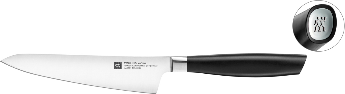 Kochmesser compact, 14 cm, Serie: All * Star. Marke: ZWILLING