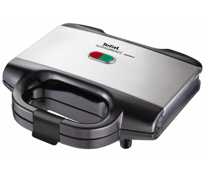 Tefal Ultracompact Sandwichmaker, für dreieckige Sandwichtoasts, antihaftbeschichtete Platten, leichte Reinigung, 700 W