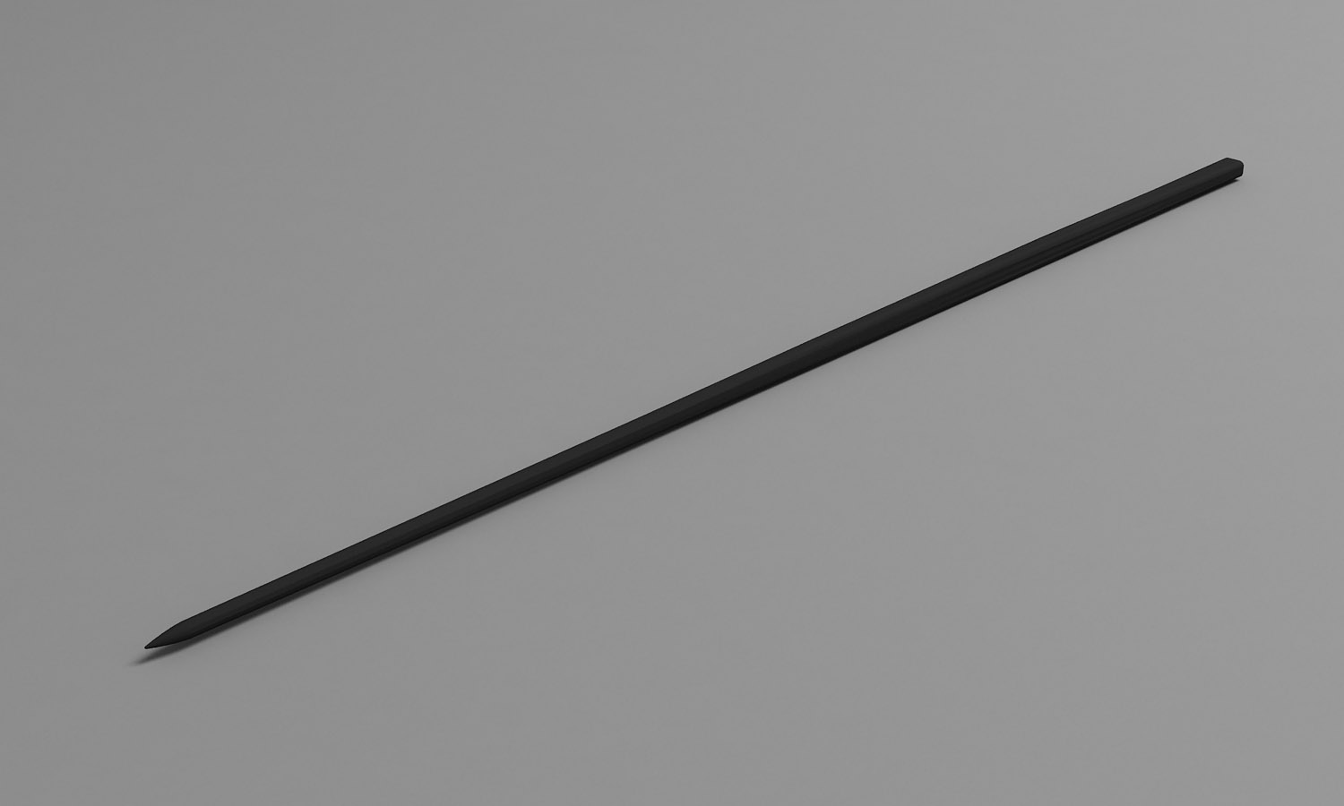 ARAVEN Probierspieß aus dem WAVE Catering-Sortiment, schwarz und aus Polystyrol