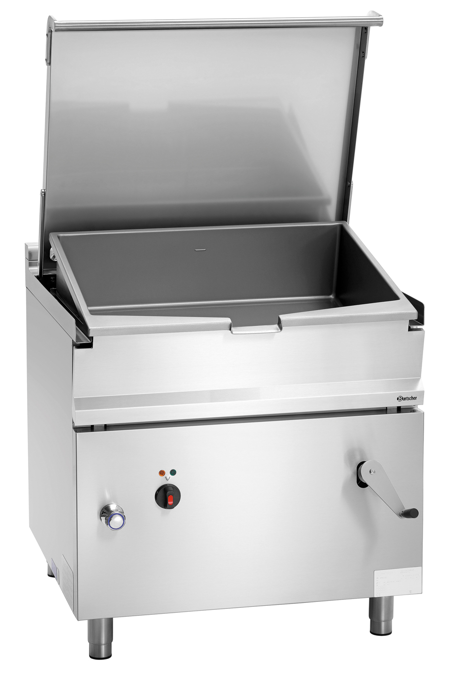 Bartscher Kippbratpfanne E80LHK | Frequenz: 50 Hz| Maße: 90 x 90 x 90,0 cm. Gewicht: 158 kg