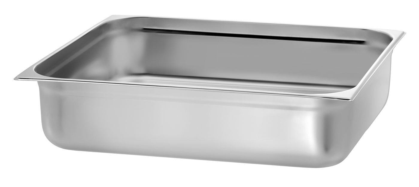 Bartscher GN-Behälter, 2/1, T150 | Ausführung:Ohne Perforation | Maße: 65 x 53 x 15,0 cm.Gewicht: 3 kg