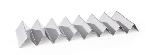 Snackwelle. mit 7 Ablagen. Chromnickelstahl. Maße: 57 x 17 x 4,5 LxBxH.