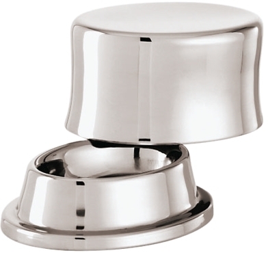 Sambonet Bamboo Edelstahl 18/10 Butterdose m. Deckel