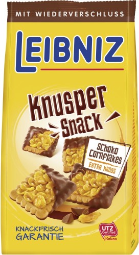 Bahlsen Leibniz Knusper Snack Cornflakes Schoko 150G