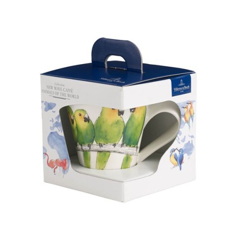 Villeroy & Boch NewWave Caffè Becher mit Henkel (Geschenkkarton), Inhalt: 0,3 l