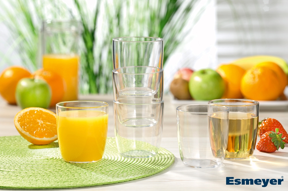 Kinderzeug Kinderbecher NOAH 0,18l, transparent Durchmesser: 6,5 cm, Höhe 7,5 cm