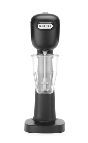 Milchshake-Mixer - Design by Bronwasser, HENDI, Schwarz, 230V/400W, 170x196x(H)490mm