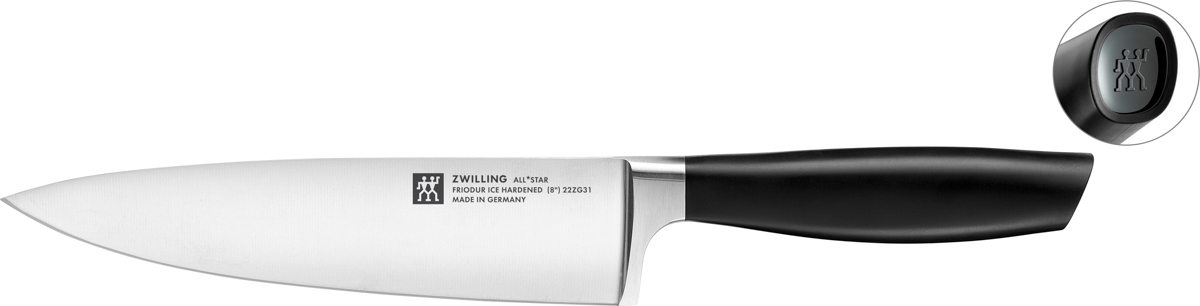 Kochmesser, 20 cm, no-color, Kunststoff, Serie: All * Star. Marke: ZWILLING