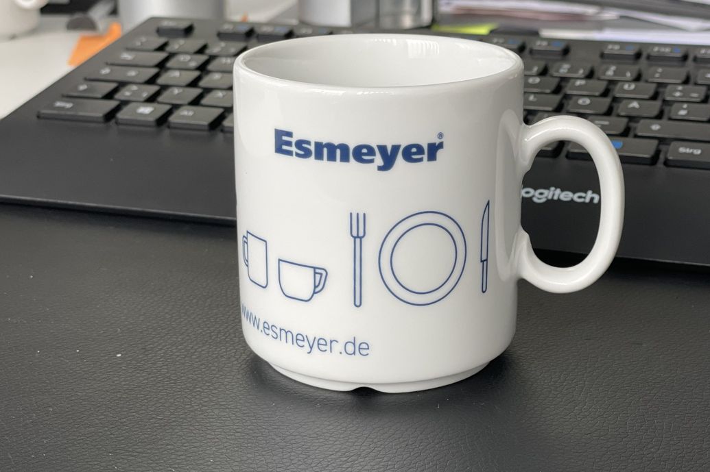 Becher "Esmeyer 2024" Vielen Dank für Ihre Bestellung