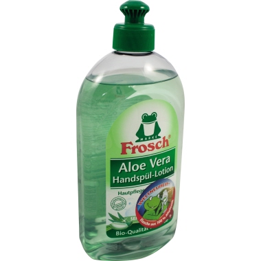 Frosch Geschirrspülmittel Aloe Vera pH-Wert: 5,5 0,5l, Typbezeichnung des Duftes: Aloe Vera, pH-Wert: 5,5, Inhalt: 0,5