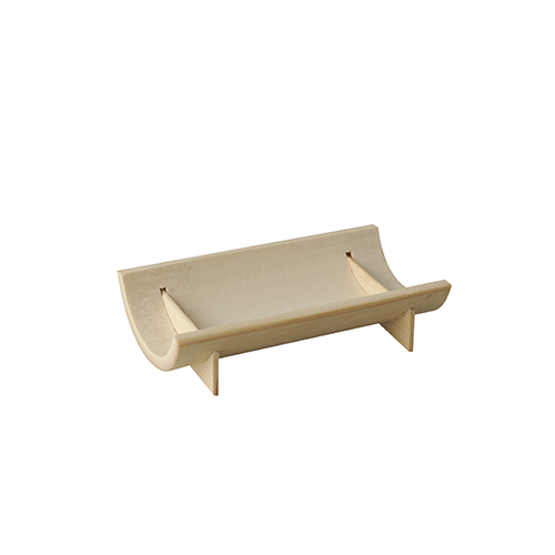 5 Fingerfood - Schalen, Bambus "pure" eckig 10 cm x 5,7 cm x 2,3 cm von PAPSTAR