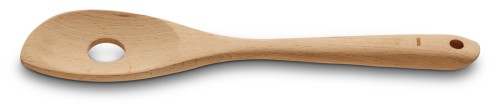 Lochkochlöffel Calla Buchenholz hellbraun 30,5x7,0x1,5 cm von Kela
