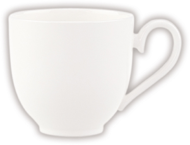 Tasse obere 0,10l Form Stella Hotel- uni weiss Villeroy  Boch