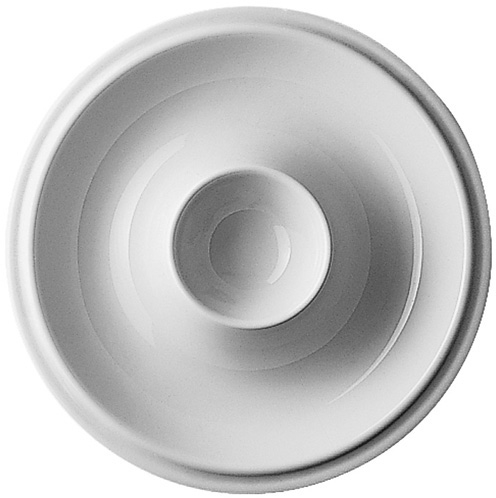 Epoque Weiss Eierbecher mit Abl