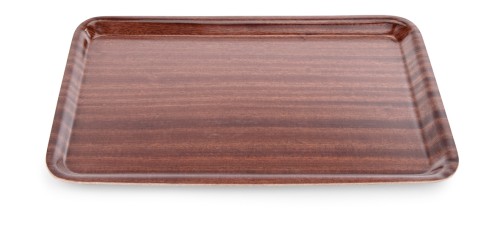 Tablett TABLETT SERIE 9000. GN 1/1, melamin/holz. rechteckig. GN 1/1 53 x