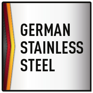 Tefal Ever Sharp Chef-Messer [16,5cm Kochmesser, inklusive Messerschärfer, Exklusive Schleiftechnologie*, Deutscher