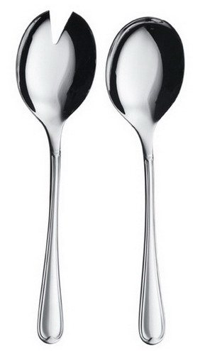 ANCONA Salatbesteck 18/10 CNS, ganz  poliert