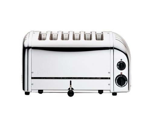 NEUMÄRKER Dualit Classic Toaster - 6 Scheiben Edelstahl 460x210x220 mm