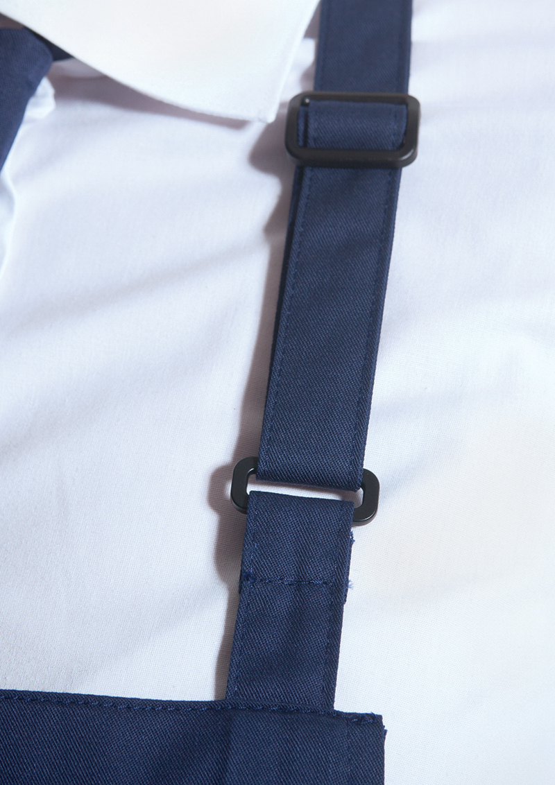 Latzschürze Basic mit Schnalle - Maße: 75 x 90 cm (Breite x Länge)