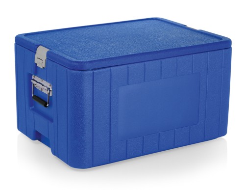 Thermotransportbehälter. Polyethylen. mit PU-Isolierung, die Innenabmessung ist größer