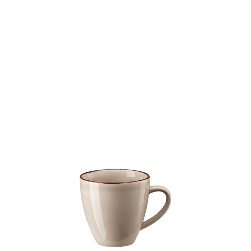 Rosenthal Becher mit Henkel 0,35 Liter Profi Casual Shell aus Porzellan