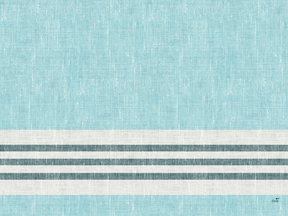 DUNI Dunicel-Tischsets 30 x 40 cm, Raya blue