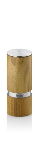 KELA Salz-/Pfeffermühle Kauri Akazienholz braun 13,0cm 5,5cmØ