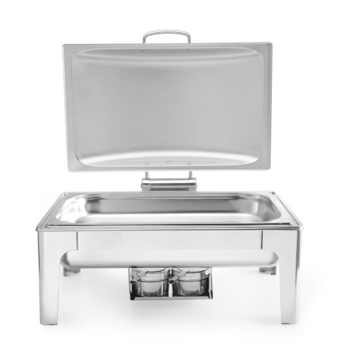 Chafing Dish GN 1/1, satiniert. Ideal für den Einsatz im Buffets und Catering.
