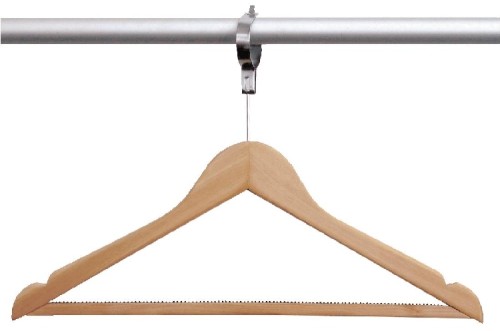 Bolero Hotel Kleiderbügel aus Holz - 10 Stück