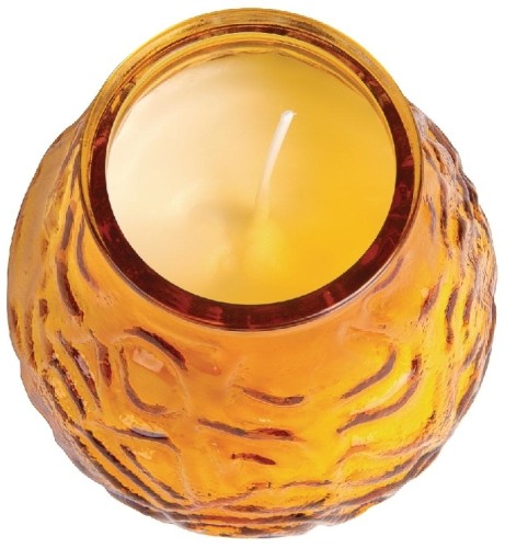 Bolsius Windlicht Lowboy amber - 12 Stück