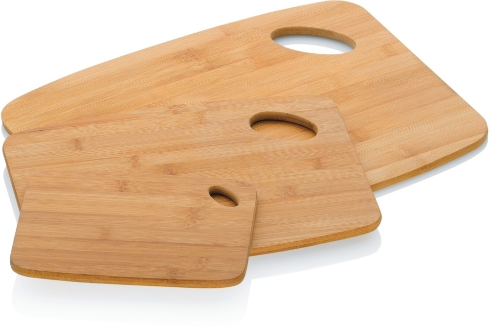 KELA Schneidebrett-Set Katana Bambus 3tlg.