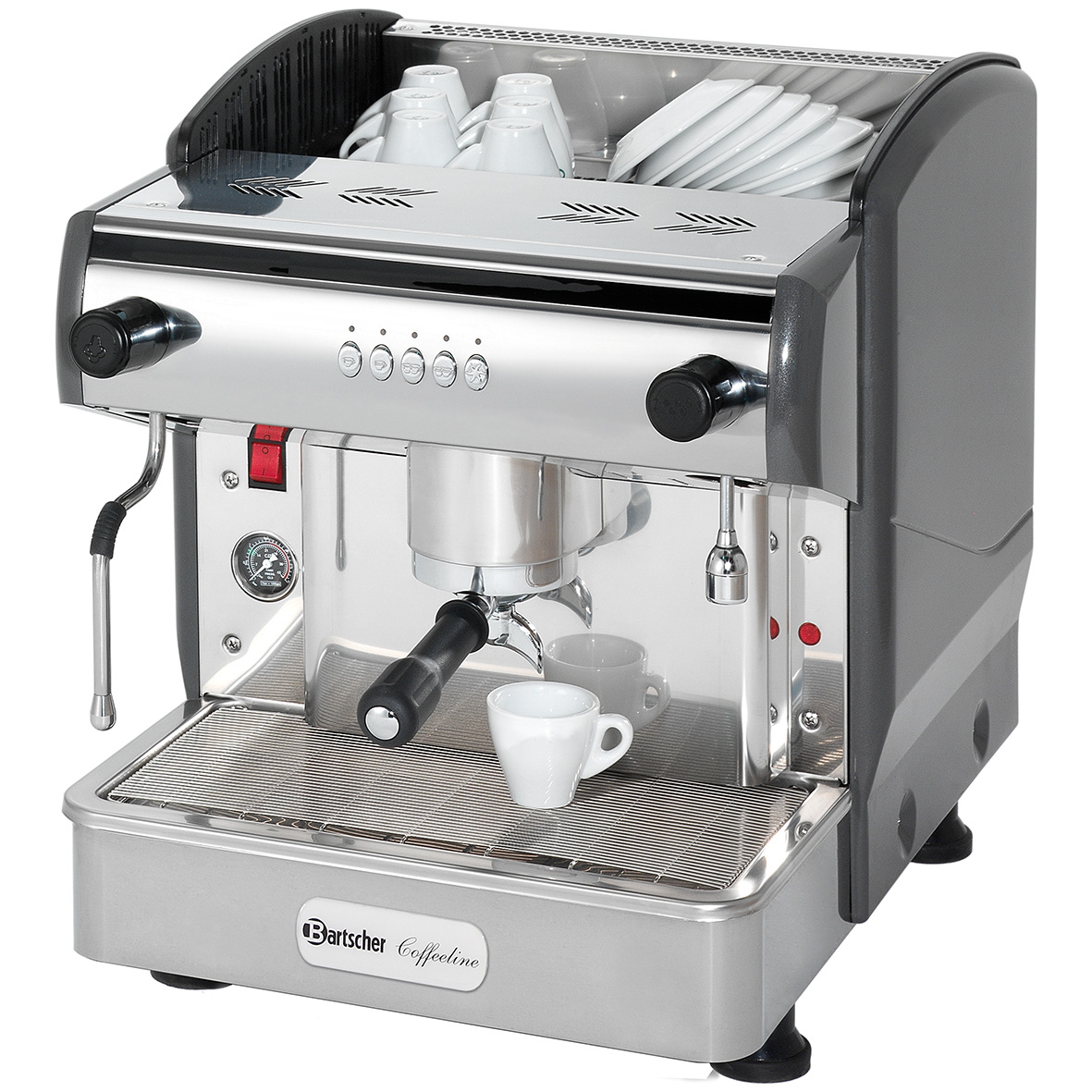 Bartscher Kaffeemaschine Coffeeline G1,6L | Maße: 47,5 x 58 x 523 cm. Gewicht: 35,4 kg