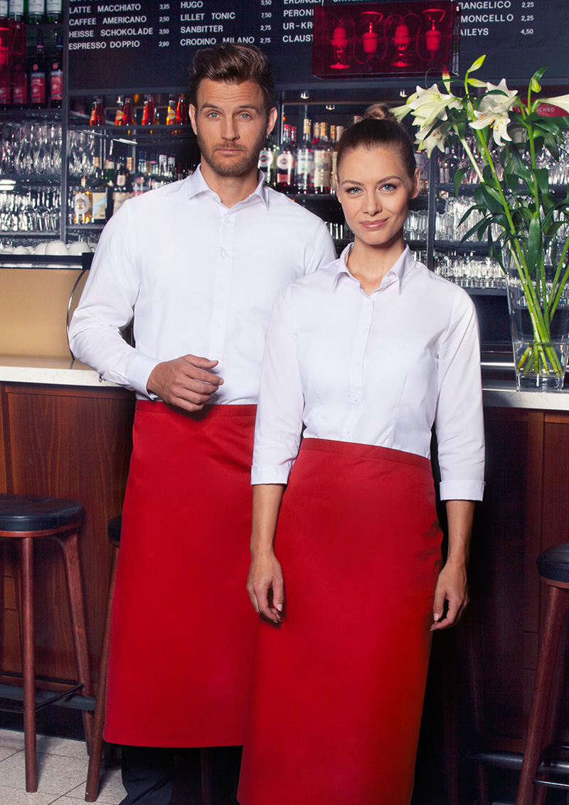 Bistroschürze Basic - Maße: 100 x 75 cm (Breite x Länge)