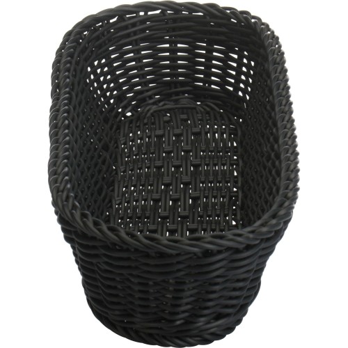 Westmark Baguettekorb oval, 40 x 16 x 8 cm, schwarz
