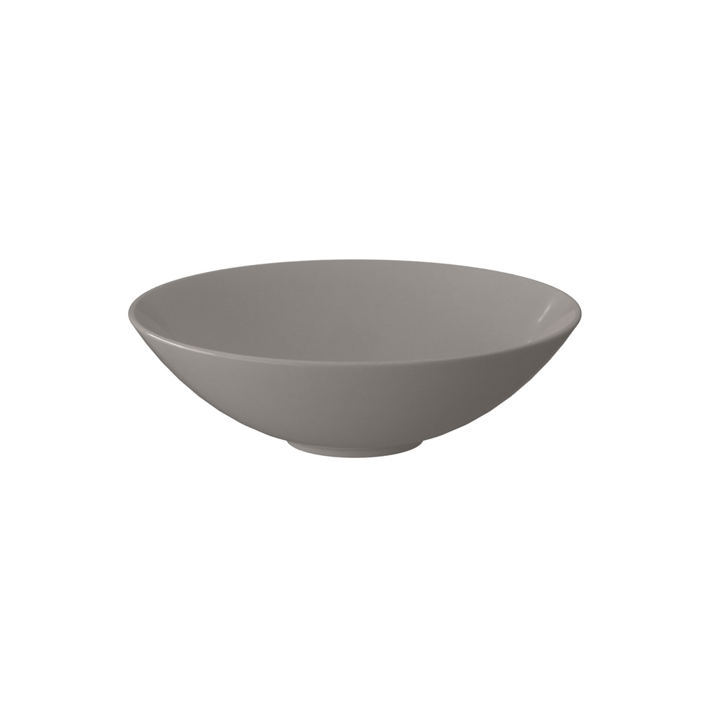 Villeroy und Boch Bol grau - Maße: 21,5 x 6,5 cm / Inh.: 215 L / Ser.: Iconic La Boule beige
