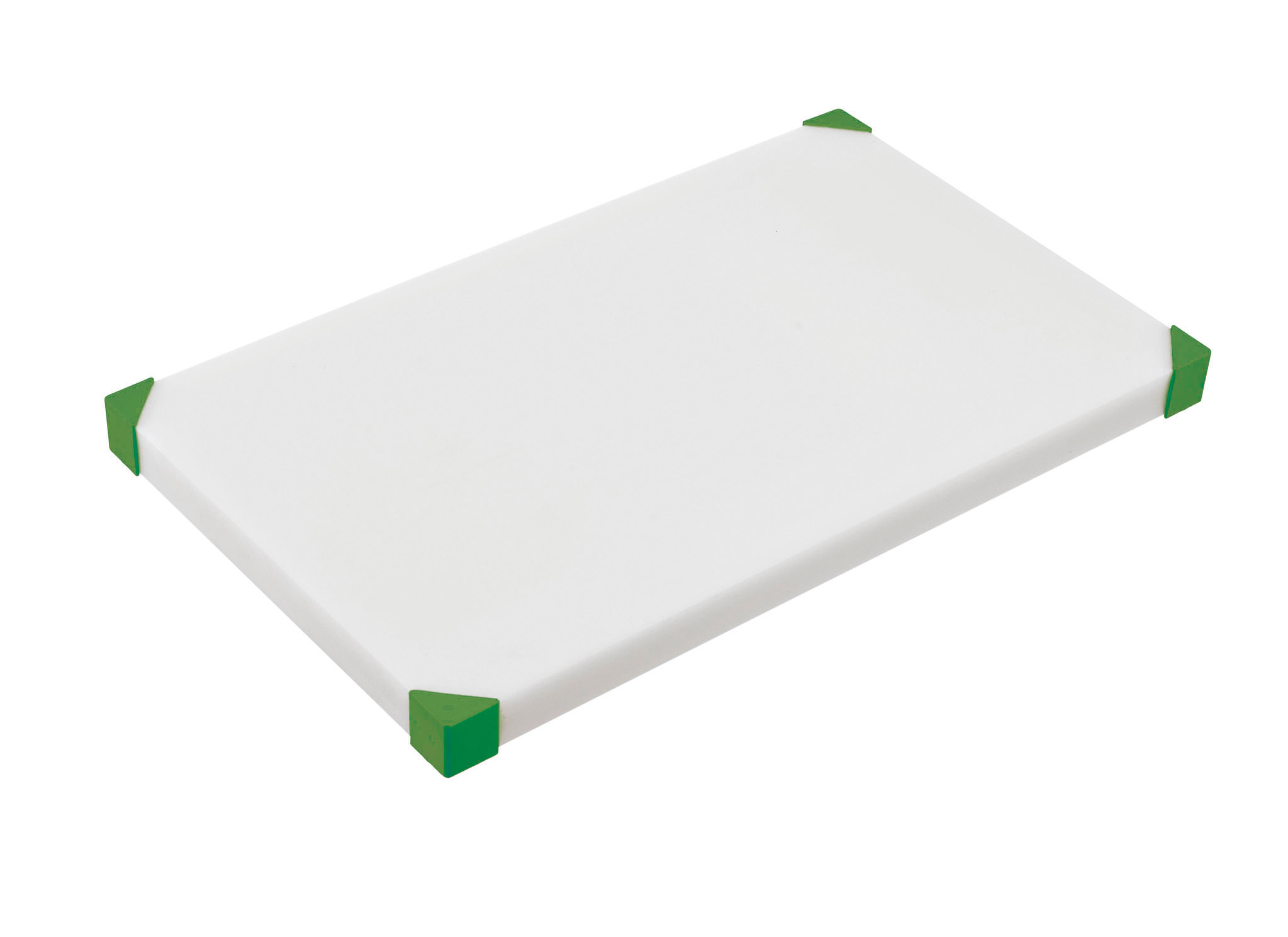 ARAVEN Schneidebrett rutschfest mit den Abmessungen 604x404x24mm, grün