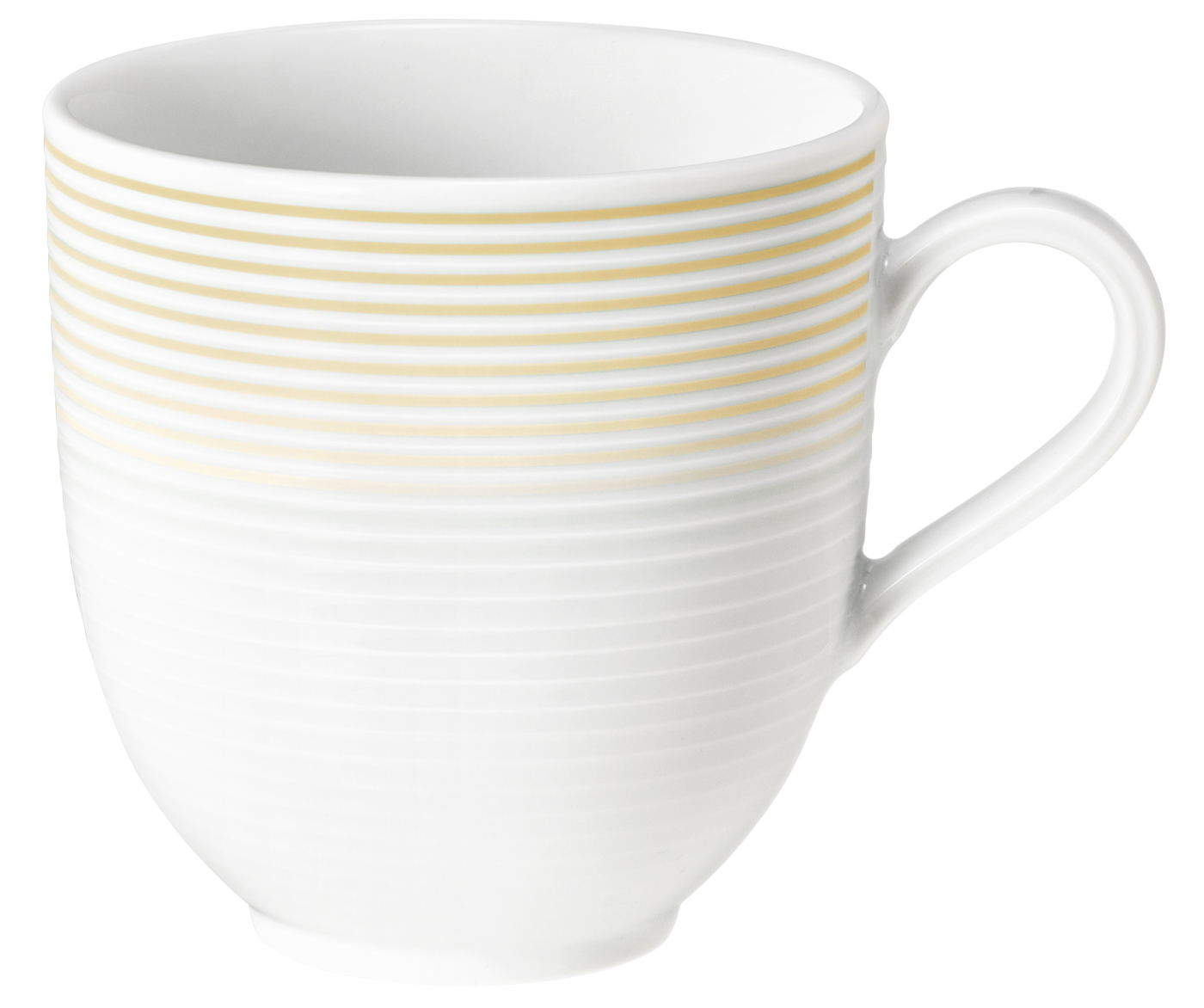 Seltmann Obere zur Milchkaffeetasse Tulpe 0,37 l, Form: Blues, Dekor: 57719 Sandbeige