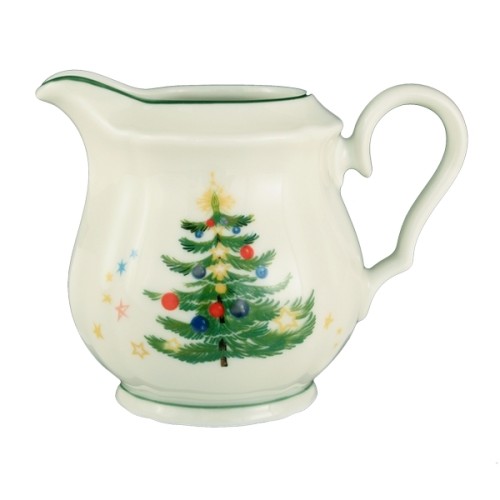 Seltmann Milchkännchen 6 Personen, Form: Marieluise, Glasur: elfenbein, Dekor: 43607 Weihnachten