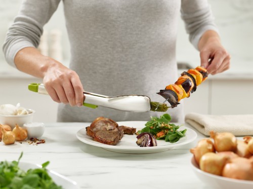 Joseph Joseph Elevate 12" Edelstahlzange - Grau/Grün