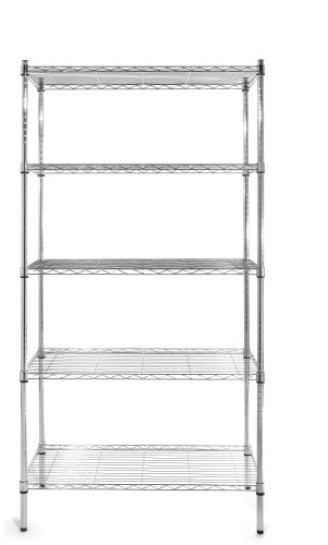 HENDI Regalsystem 5 Böden - 455x910x(H)1830 mm