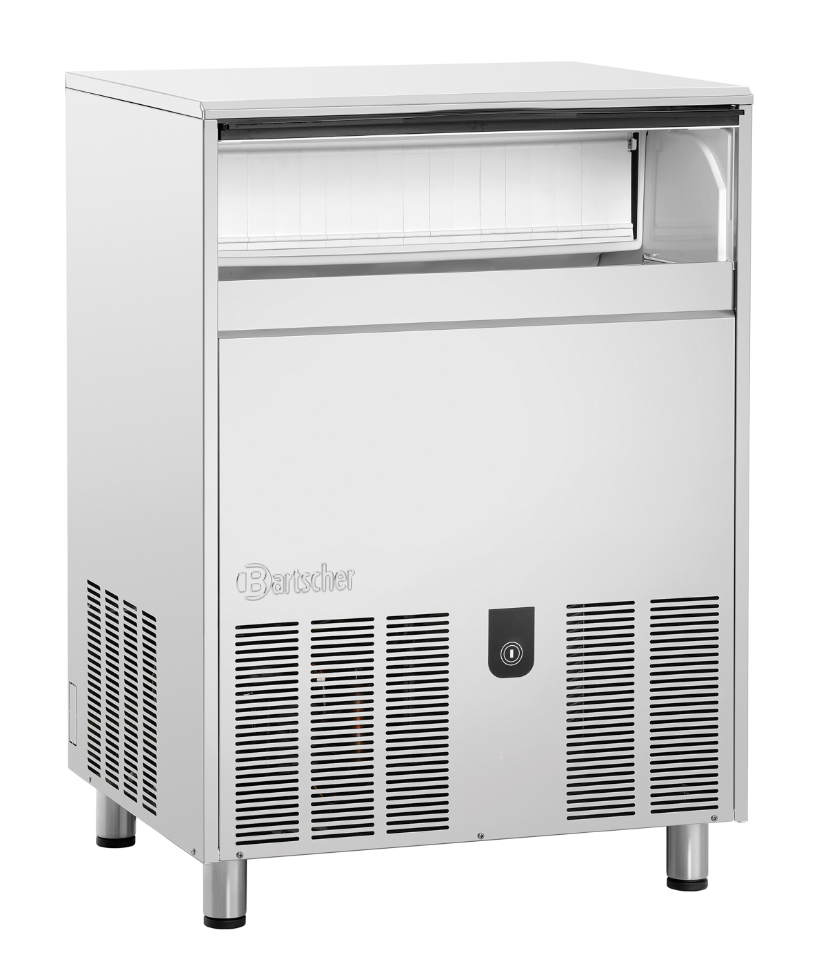 Bartscher Eiswürfelbereiter B 86 Plus |Füllstandssensor: Ja | Maße: 58,3 x 70 x 90,0 cm.Gewicht: 54,2 kg