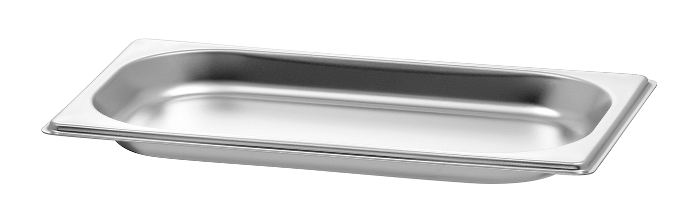 Bartscher GN-Behälter, 1/4, T20 | Ausführung:Ohne Perforation | Maße: 26,5 x 16,2 x 2,0 cm.Gewicht: 0,2 kg